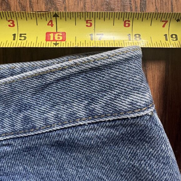 VINTAGE Tommy Hilfiger Baggy Carpenter Jeans Y2K Hammer Loop Men's Size 36x32 - Picture 7 of 10